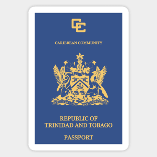 Trinidad & Tobago passport Magnet